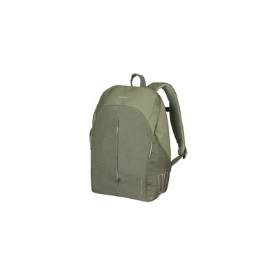 Basil B-Safe Commuter - fietsrugzak voor 13inch laptop Nordlicht - 13 liter - olive groen