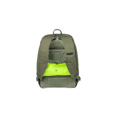 Basil B-Safe Commuter - fietsrugzak voor 15,6inch laptop - 18 liter -   olive groen