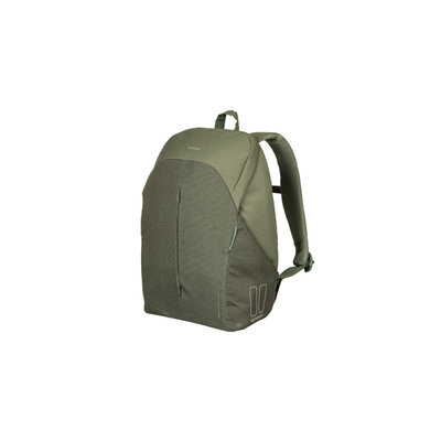 Basil B-Safe Commuter - fietsrugzak voor 15,6inch laptop - 18 liter -   olive groen