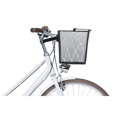 Basil Bilbao BE - fietsmand - inclusief BasEasy stuurpenhouder - zwart