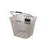 Basil Bilbao KF - fietsmand - voorop - nude metallic