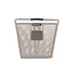 Basil Bilbao KF - fietsmand - voorop - nude metallic