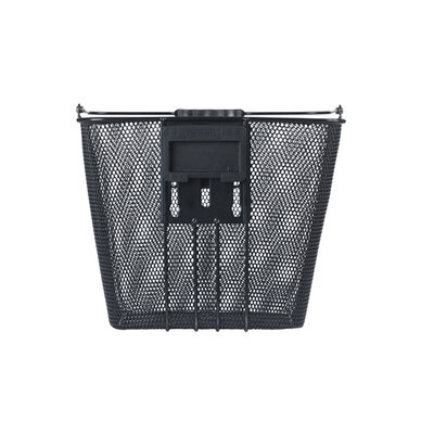 Basil Bilbao KF + stem holder - fietsmand -  zwart