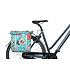 Basil Bloom Field - dubbele fietstas - 28-35 liter - blauw