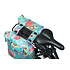 Basil Bloom Field - dubbele fietstas MIK - 28-35 liter - blauw