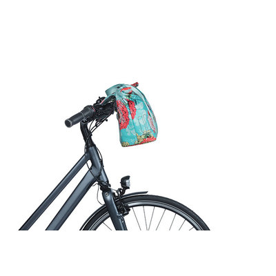 Basil Bloom Field - fietshandtas - 8-11 liter - voorop/achterop - blauw