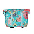 Basil Bloom Field - fietshandtas MIK - 8-11 liter - voorop/achterop - blauw