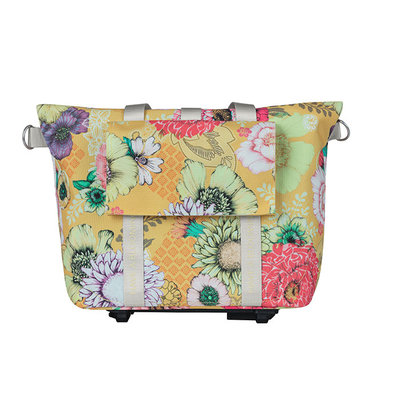 Basil Bloom Field - fietshandtas MIK - 8-11 liter - voorop/achterop - geel