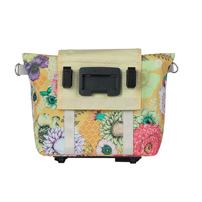 Basil Bloom Field - fietshandtas MIK - 8-11 liter - voorop/achterop - geel