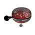 Basil Bloom - fietsbel - 80 mm - rood met bloemen