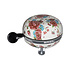 Basil Bloom - fietsbel - 80 mm - wit met bloemen