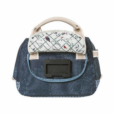 Basil Bohème - city stuurtas KF - 8 liter - blauw