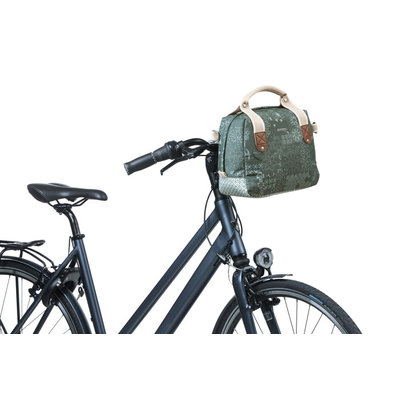 Basil Bohème - city stuurtas KF - 8 liter - groen