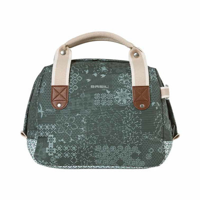 Basil Bohème - city stuurtas KF - 8 liter - groen