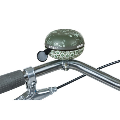 Basil Bohème  - fietsbel - 80 mm - forest green