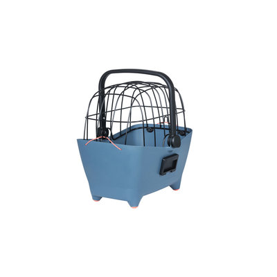 Basil Buddy KF - hondenfietsmand - voorop - faded denim