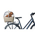 Basil Buddy MIK - hondenfietsmand - achterop - biscotti bruin