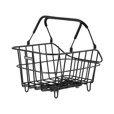 Basil Cento Alu MIK - fietsmand - zwart