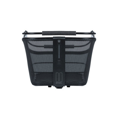 Basil Cento Tech Fiber Nordlicht MIK - fietsmand - achterop - solid zwart