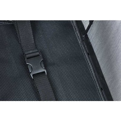 Basil Cento Tech Fiber Nordlicht MIK - fietsmand - achterop - solid zwart