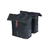 Basil - City - dubbele fietstas MIK - 28-32 liter - zwart
