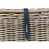 Basil Dax - fietsmand - large - grijs