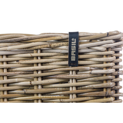 Basil Dax S - fietsmand - large - grijs