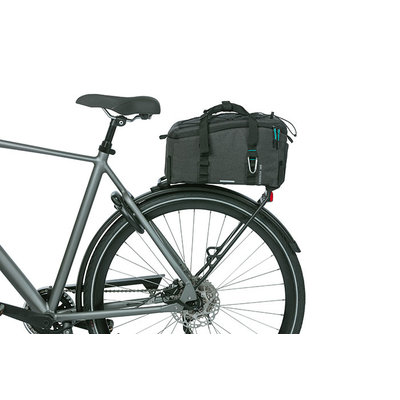 Basil Discovery 365D - bagagedragertas M - 9 liter - zwart