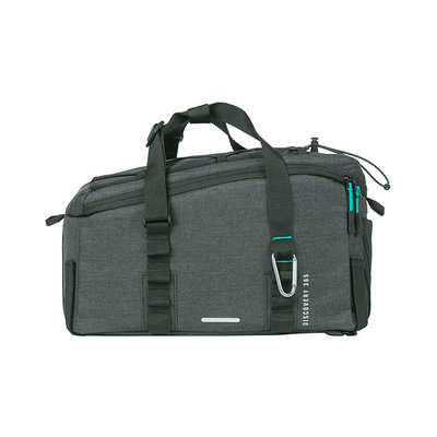 Basil Discovery 365D - bagagedragertas M - 9 liter - zwart