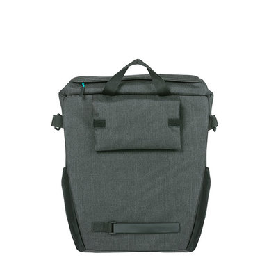 Basil Discovery 365D - enkele fietstas L - 20 liter - zwart