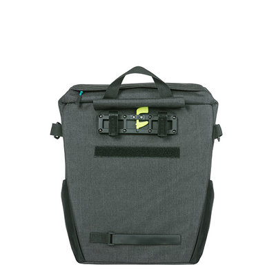 Basil Discovery 365D - enkele fietstas L - 20 liter - zwart