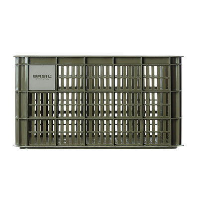Basil fietskrat L - groot - 40 liter - groen