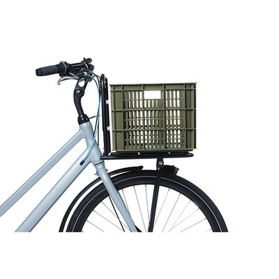 Basil fietskrat L - groot - 40 liter - groen