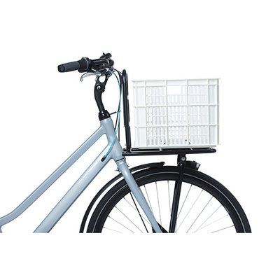 Basil fietskrat L - groot - 40 liter - wit