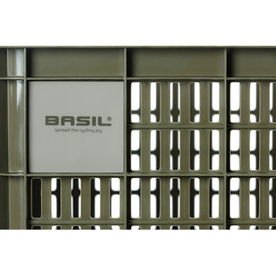 Basil fietskrat M - medium - 29.5 liter - groen