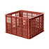 Basil fietskrat M - medium - 29.5 liter - rood
