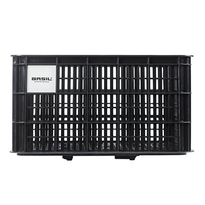 Basil fietskrat MIK L - groot - 40 liter - zwart