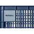 Basil fietskrat S - klein - 17.5 liter - blauw