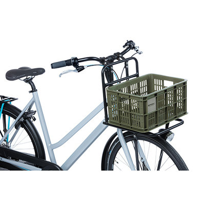 Basil fietskrat S - klein - 17.5 liter - groen