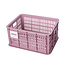 Basil fietskrat S - klein - 17.5 liter - roze