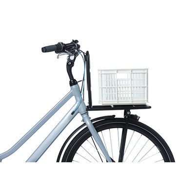 Basil fietskrat S - klein - 17.5 liter - wit