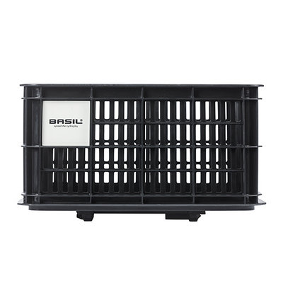 Basil fietskrat S MIK - klein - 17.5 liter - zwart
