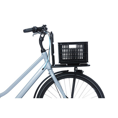 Basil fietskrat S MIK - klein - 17.5 liter - zwart