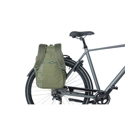 Basil Flex - fietsrugzak -17 liter - forest groen