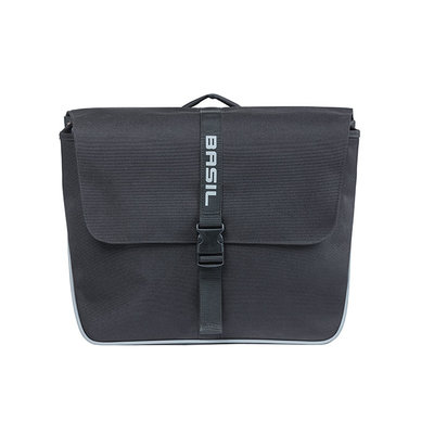Basil Forte - dubbele fietstas MIK - 35 liter - zwart