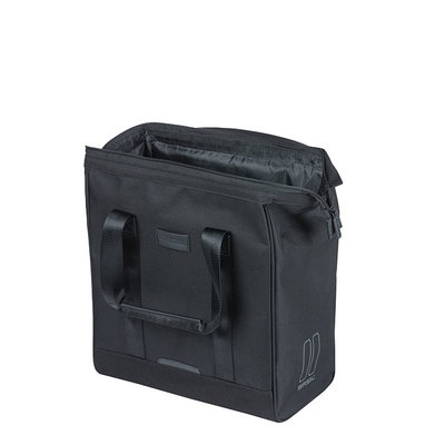 Basil Grand - fietsshopper - 23 liter - zwart