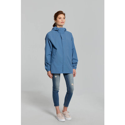 Basil Hoga fietsregenjas - unisex - blauw
