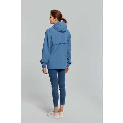 Basil Hoga fietsregenjas - unisex - blauw