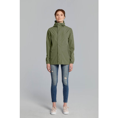 Basil Hoga fietsregenjas - unisex - groen