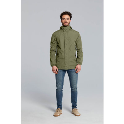 Basil Hoga fietsregenjas - unisex - groen